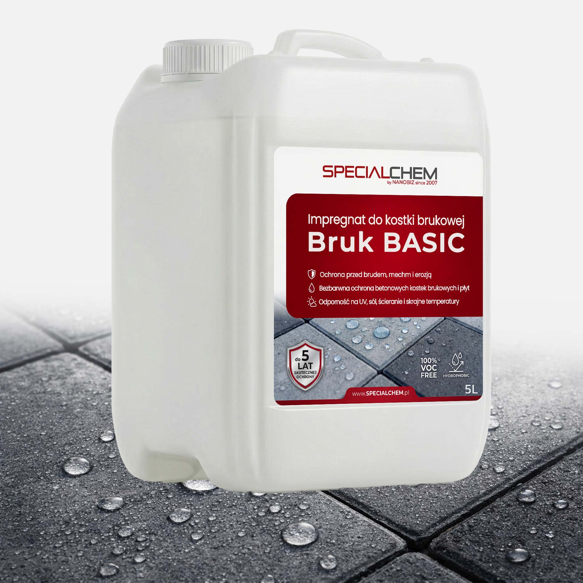 SPECIALCHEM Bruk Basic – impregnat do kostki brukowej 5 l