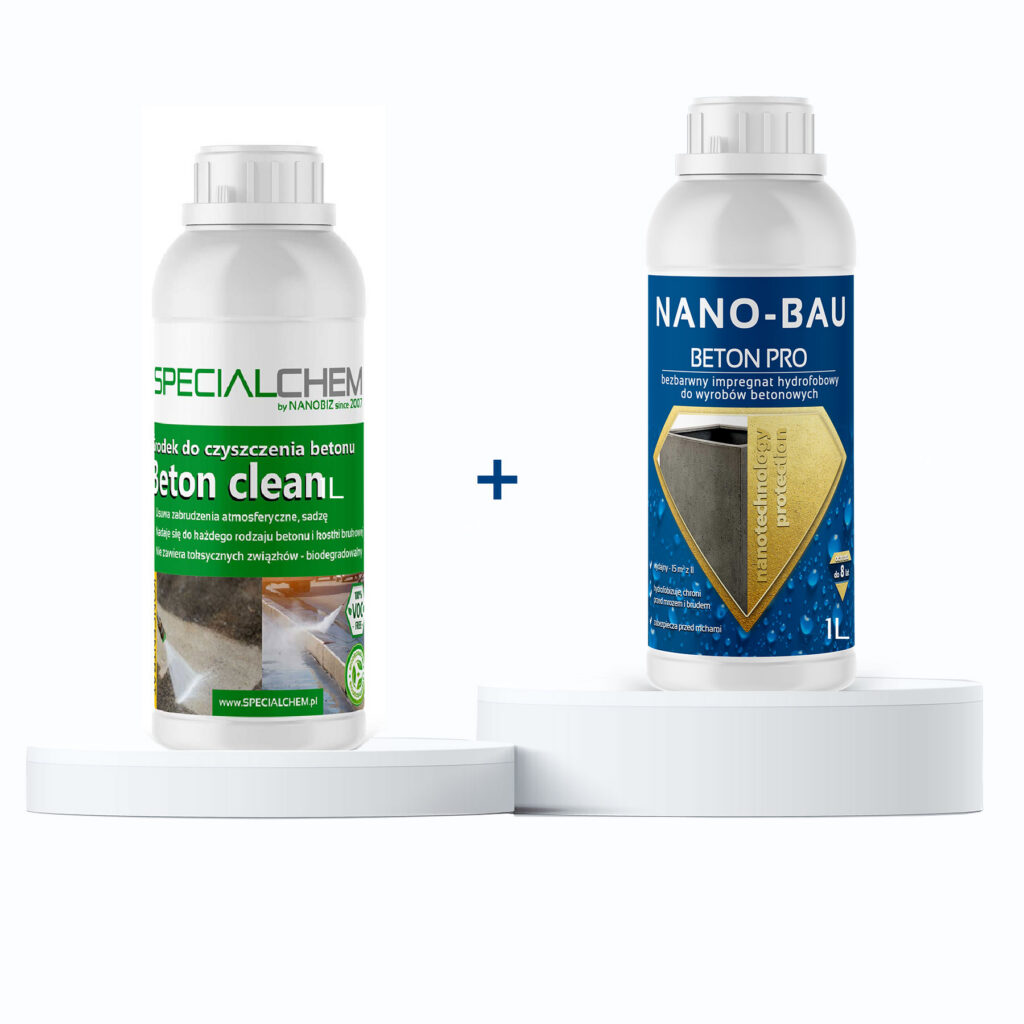 NANO-BAU BETON PRO + SPECIALCHEM BETON CLEANER