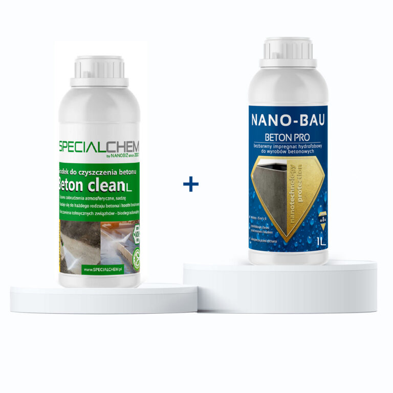 NANO-BAU BETON PRO + SPECIALCHEM BETON CLEANER