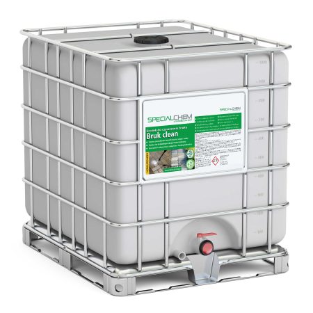 Intermediate bulk container closeup, 3D rendering